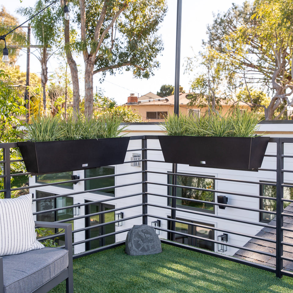 pure railing planter