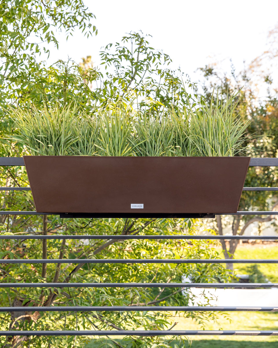 pure railing planter