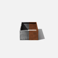 corten garden bed planter