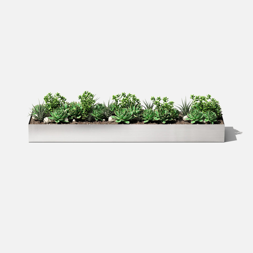 geo wide planter